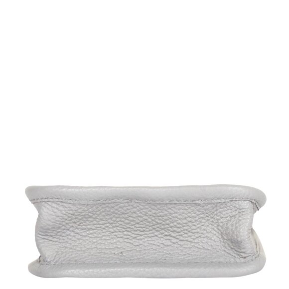 Leather Crossbody Grey Phone Sling Wallet Bag–Small Shoulder  Bag for Daily Use - Picture 7 of 10